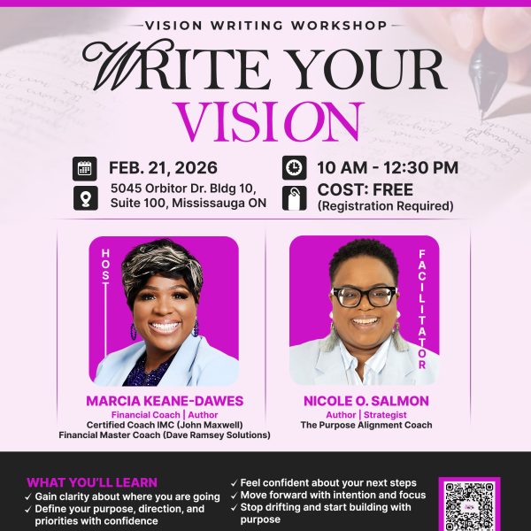 Vision Casting Workshop - Write Your Vision